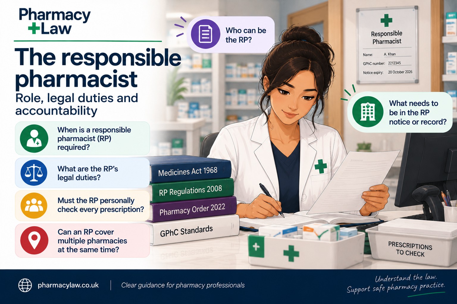 The responsible pharmacist: role, legal duties and accountability